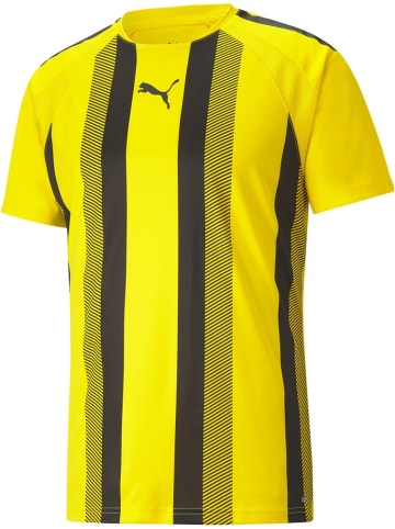 Puma Sportshirt "TeamLIGA Striped Jersey" in Gelb