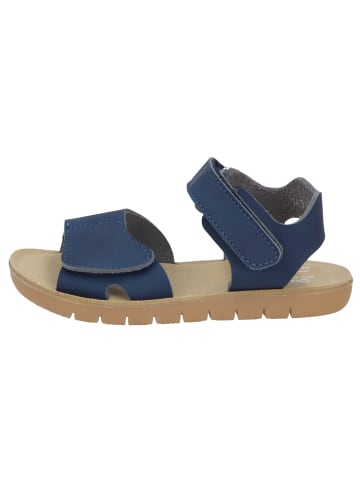 Däumling Sandale Sanas in blau