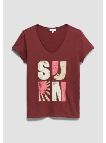s.Oliver T-Shirt in 39D1_bordeaux