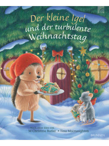 BRUNNEN Buch - Der kleine Igel und der turbulente Weihnachtstag