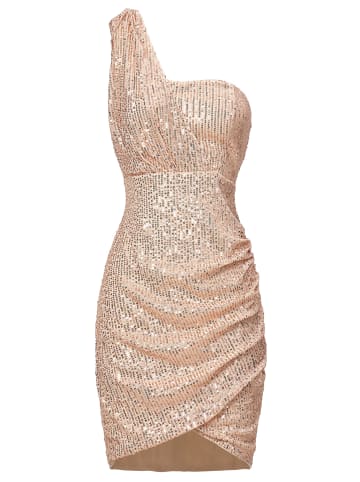Moda Minx Cocktailkleid Emily Short Dress in gold
