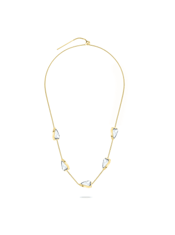 LIEBESKIND BERLIN Halskette - Glass Heart in gold