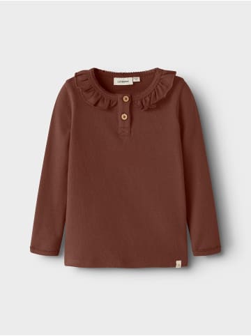 name it Oberteil mit langen Ärmeln in Mahogany1