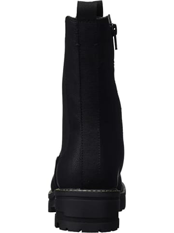 Jana Schnür-Stiefeletten für Damen in schwarz