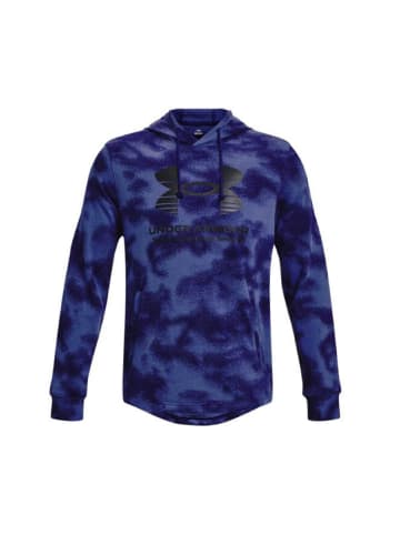 Under Armour Hoodie UA RIVAL TERRY NOVELTY HD in Blau