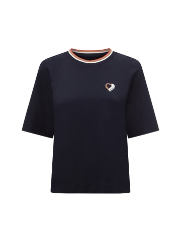 MARC CAIN SPORTS  T-Shirt in marine mehrfarbig