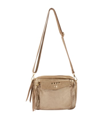 FELIPA Schultertasche Aus Leder in Gold