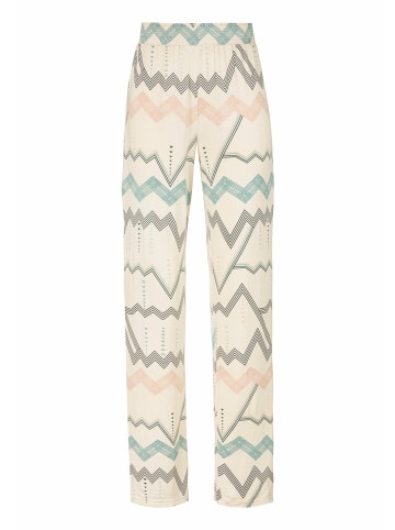 LASCANA Pyjamahose in beige-allover