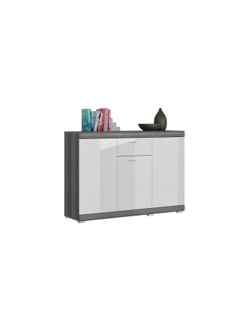 ebuy24 Sideboard Scout Grau 120 x 37 cm