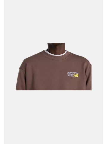 New Balance Sweatshirt MT41547 Braun