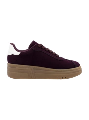 rieker Plateau Stiefeletten in Rot