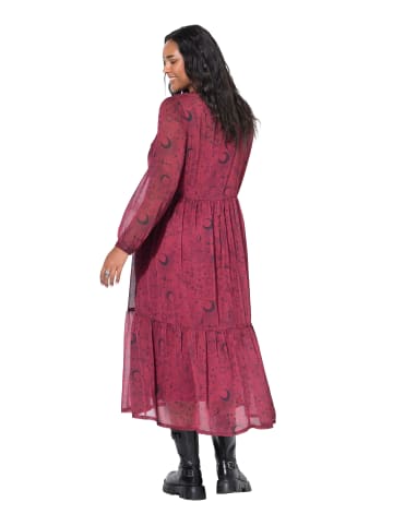 Studio Untold Kleid in weinrot