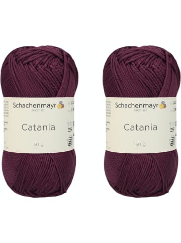 Schachenmayr since 1822 Handstrickgarne Catania, 2x50g in Burgund