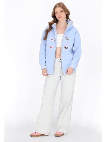 myMo Women Hoodie in light blue