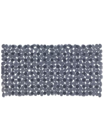 Wenko Anti-Rutsch-Badematte PARADISE - anthrazit in Anthrazitfarben, 36 x 71 cm