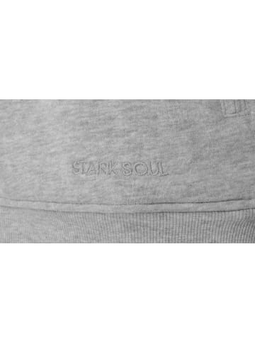 Stark Soul® Sweatjacke in grau melànge