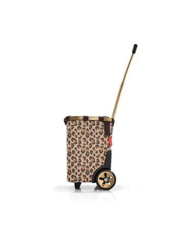 Reisenthel carrycruiser - Einkaufstrolley 47.5 cm (forest gold) in frame leo macchiato