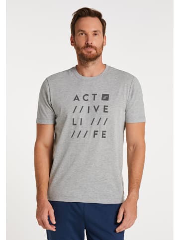 Joy Sportswear T-Shirt MAGNUS in titan melange