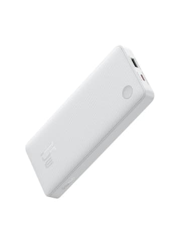 Baseus Airpow Lite 10000mAh Powerbank 15W Kabel Weiß