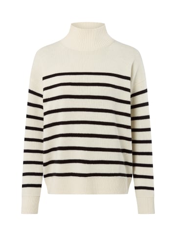 Marie Lund Pullover in ecru schwarz - 0002