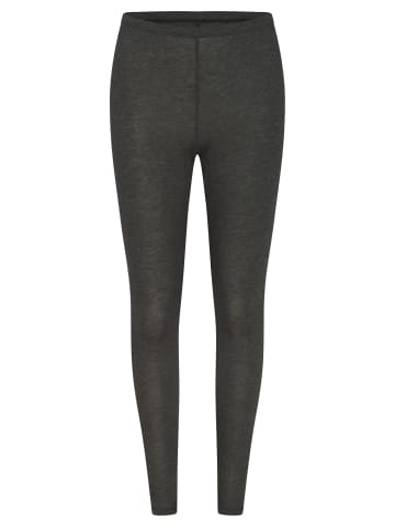 Schiesser Leggings Premium Warming in dunkelgrau-gem.
