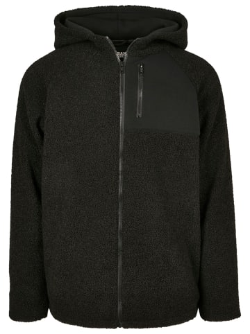 Urban Classics Sweatjacke Hooded Sherpa Zip Jacket in verschiedene