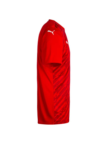 Puma Fußballtrikot teamULTIMATE in rot / weiß