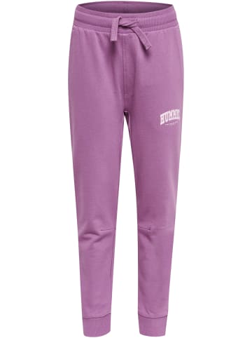 Hummel Hosen Hmlfast Pants in ARGYLE PURPLE