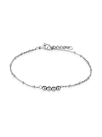 Bungsa Bettelarmband in Silber