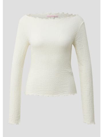 QS T-Shirt in 0300_creme