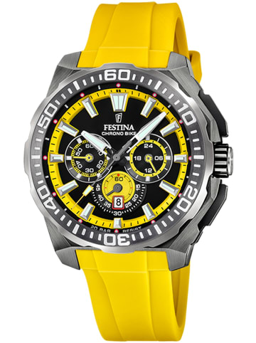 Festina Edelstahl Armbanduhr 45,5mm