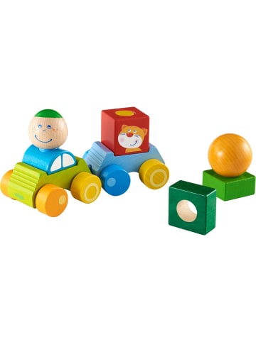 Haba Spielzeug 304739 - Entdeckerauto Anton, Holzauto mit - Ab 1 Jahren