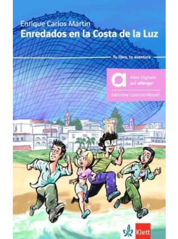 Klett Verlag Buch - Enredados en la Costa de la Luz - Hybride Ausgabe allango, m. 1 Beilage