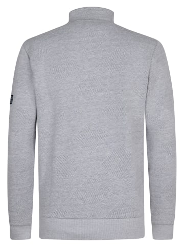 Petrol Industries Sweatshirt mit Stehkragen und Reißverschluss ironview in Schwarz