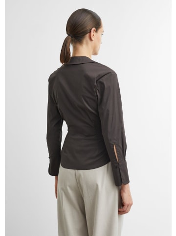 comma Bluse in 8940_dunkelbraun
