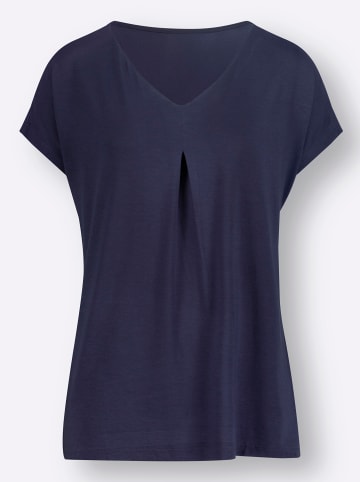 Sieh an! Shirt in nachtblau