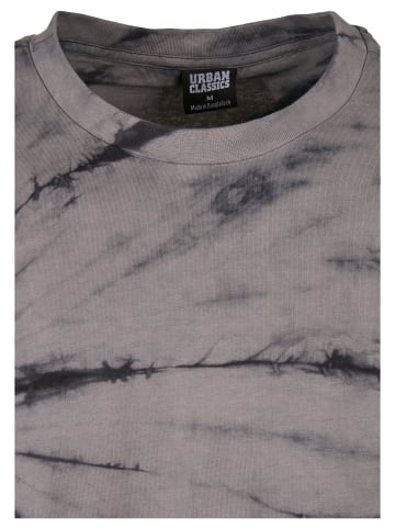 Urban Classics Urban Classics Herren Boxy Tye Dye LS in black/asphalt