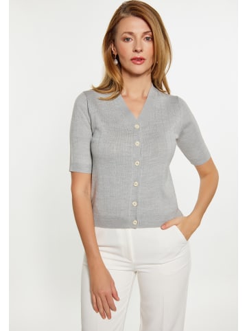 Usha Cardigan in GRAU MELANGE