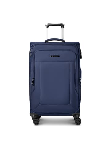 Franky Melbourne 3.0 4-Rollen Trolley 69 cm mit Dehnfalte dark blue