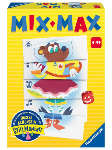 Ravensburger Ravensburger 20855 Mix Max - Tier-Legespiel für 2-6 Spieler ab 4 Jahren