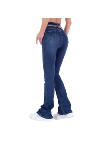 Ital-Design Jeans in Blau