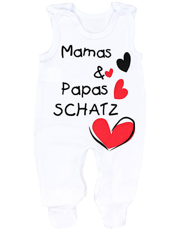 TupTam Unisex Baby Strampler mit Aufdruck 5er Set in grün/blau