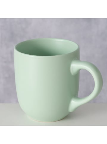 Boltze Keramik Becher Pastell in hellgrün