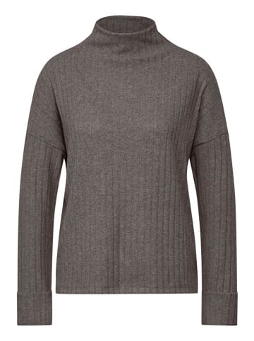 Street One Pullover in morel brown mel.