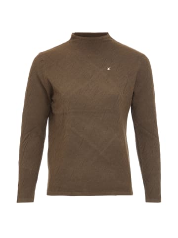 VIRITA Women Strickpullover in Dunkelbraun