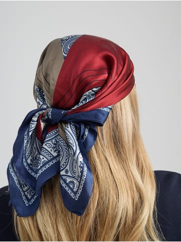 minus Scarf in Navy Paisley Print