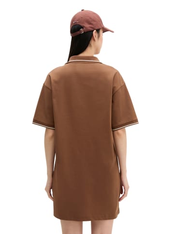 Marc O'Polo MOP Club '67   Football Trikot Dress in Mid Brown