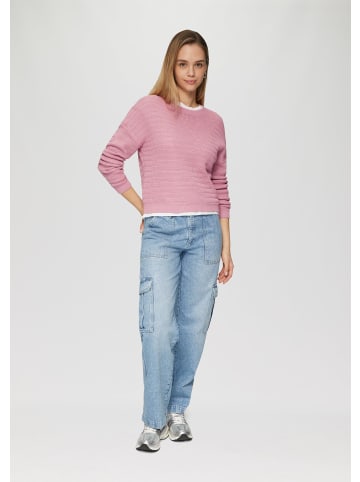 QS Strickpullover langarm in Pink