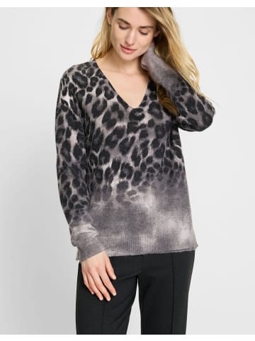 Olsen Strickpullover in Dark Slate Melange