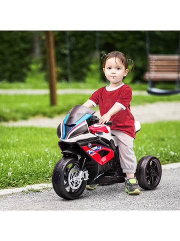 HOMCOM BMW HP4 Elektromotorrad Kinder ab 1,5 Jahre Rot